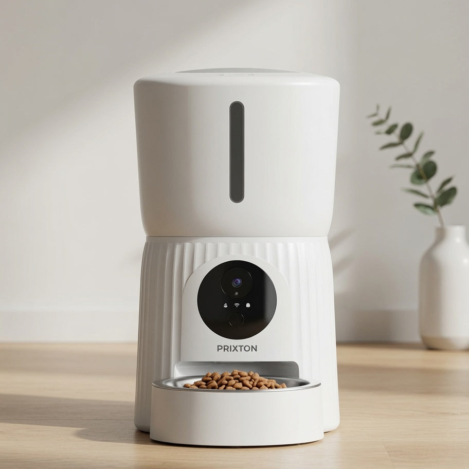 Comedero Inteligente WiFi con Cámara Full HD para Perros y Gatos