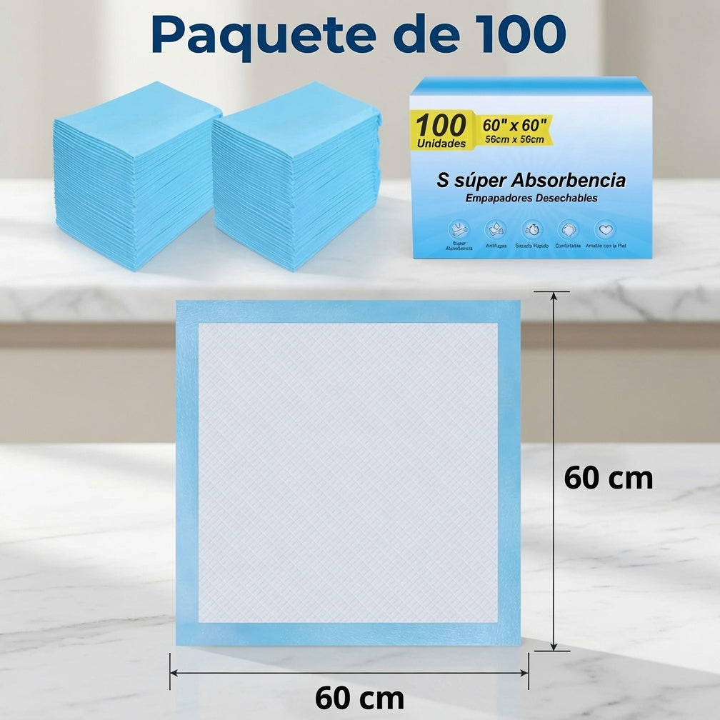 Empapadores Absorbentes 100u